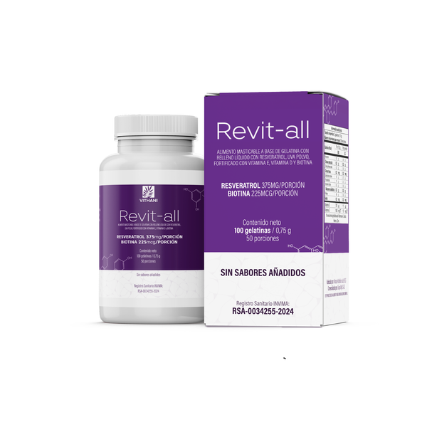 REVIT- ALL/ RESVERATROL + BIOTINA